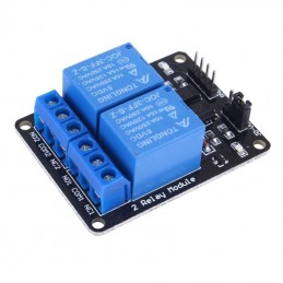 MODULO 2 RELÈ 5 V DC 10A...