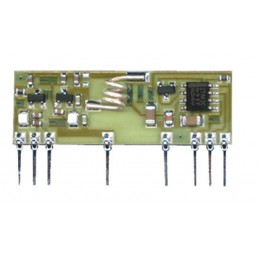 MODULO RICEVITORE 433 MHZ 3 V.