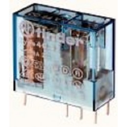 RELÉ MINIATURA 2 SCAMBI 24V