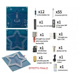 KIT STELLA A 5 PUNTE...