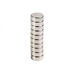 10 DISCHI MAGNETICI 10X5 MM