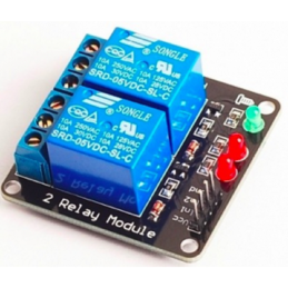 MODULO 2 RELÉ 5V TRIGGER...