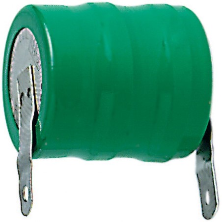 Batteria NiMH 3,6V 250mAh Con PCB Extracell Join - A Saldare Diametro 25mm