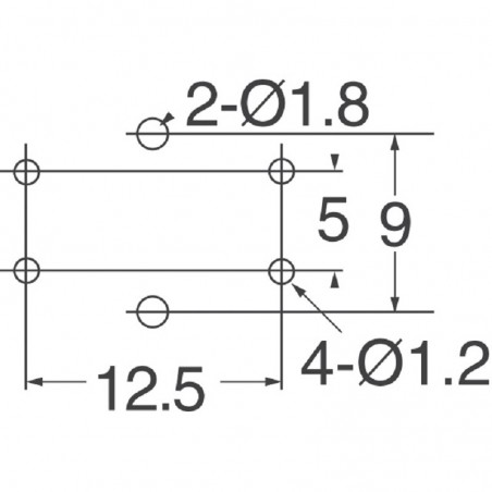 Interruttore Tattile Quadrato In Miniatura 9.5mm - Confezione Da 5 Pezzi - Foto 3