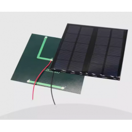 PANNELLO SOLARE 5V 400mA 2W...
