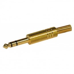 SPINA STEREO DORATA 6,3 MM...